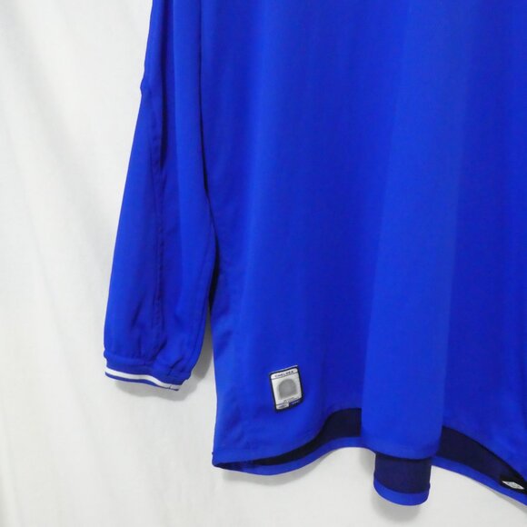Y2K | UMBRO | 2003 - 2005 | XL- extra large | Blue and White Chelsea Home Shirt - Picture 8 of 16